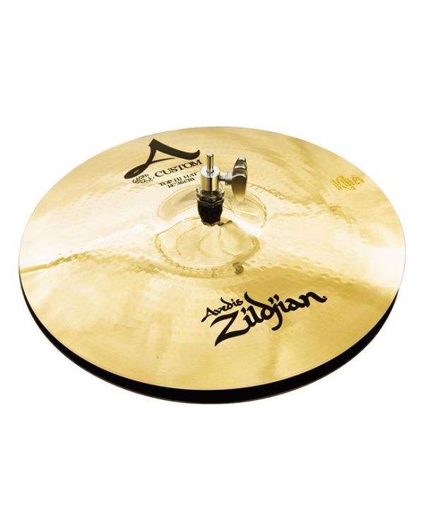 Zildjian A Custom 14" Hi Hat Cymbal Top, Brilliant Finish