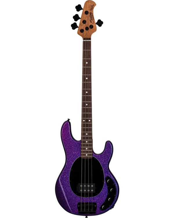 Sterling by Music Man Stingray Ray34 RN, Purple Sparkle