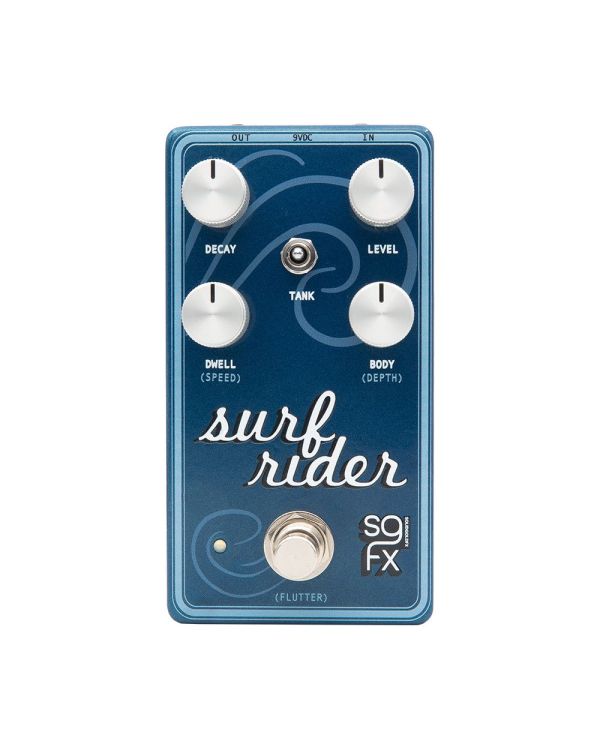 SolidGoldFX Surf Rider IV Modulated Spring Reverb Pedal