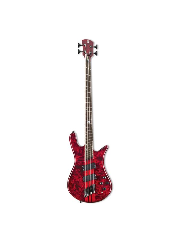 Spector NS Dimension 4 MS Bass, Inferno Red