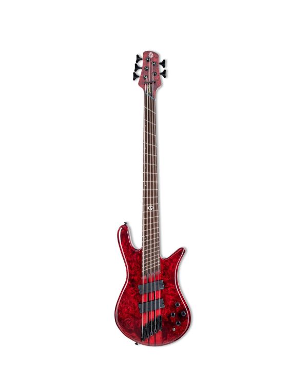 Spector NS Dimension 5-String MS Bass, Inferno Red