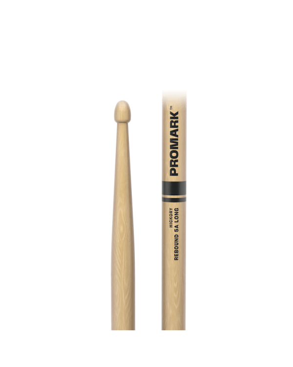 ProMark Rebound 5A Long Hickory Drumstick Acorn Wood Tip
