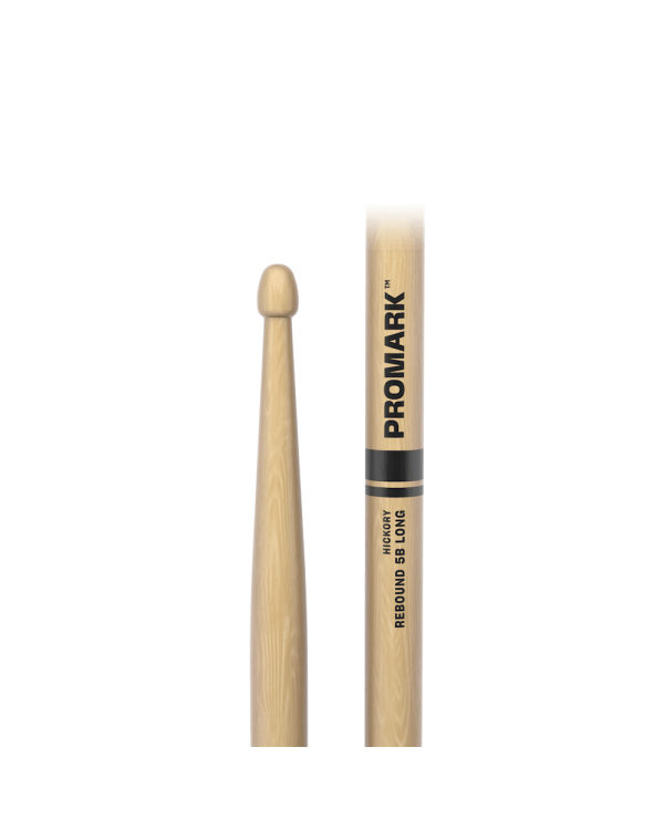 ProMark Rebound 5B Long Hickory Drumstick Acorn Wood Tip