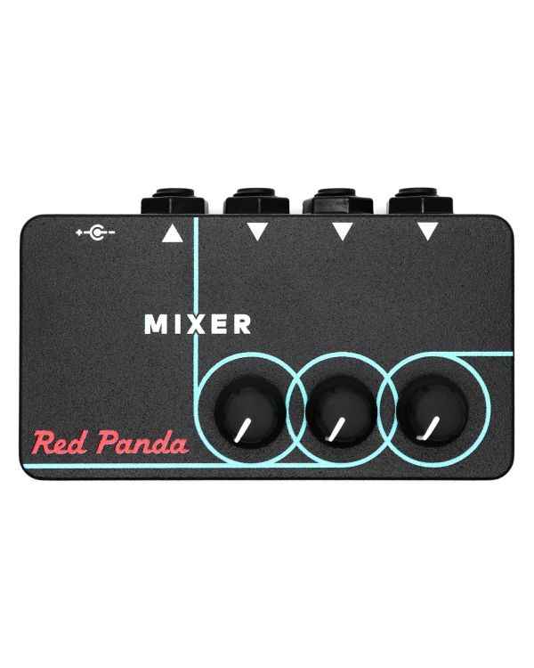 Red Panda Bit Mixer Pedal Board 3 Input Hi/Lo-Z Op-Amp Mixer
