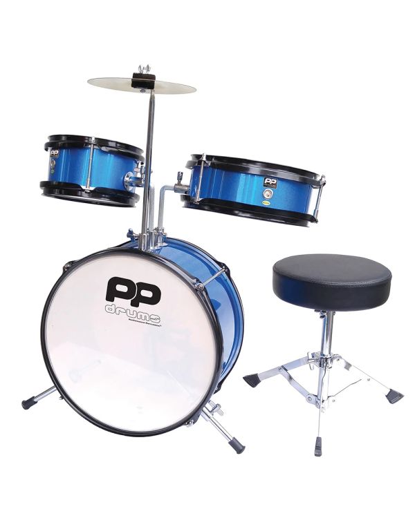 PP Junior 3PC Drum Kit Blue