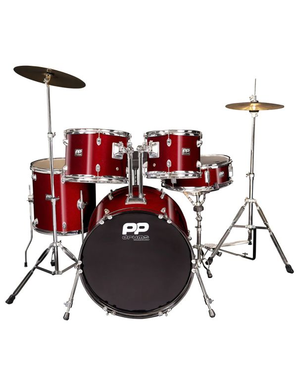 PP 5PC Fusion Drumkit Wine Red