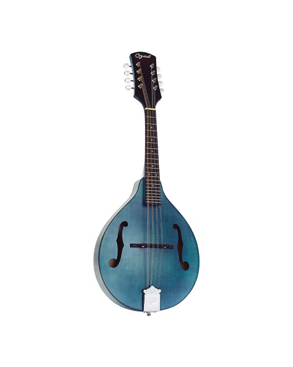 Ozark Mandolin A Model F Hole Blue