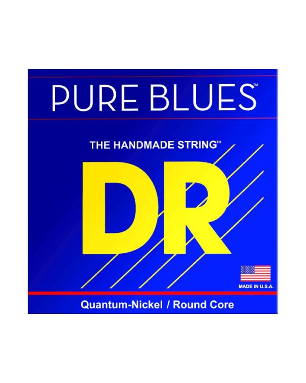 DR Strings PB 45 Pure Blues Quantum Nickel Bass Strings Medium 45-105