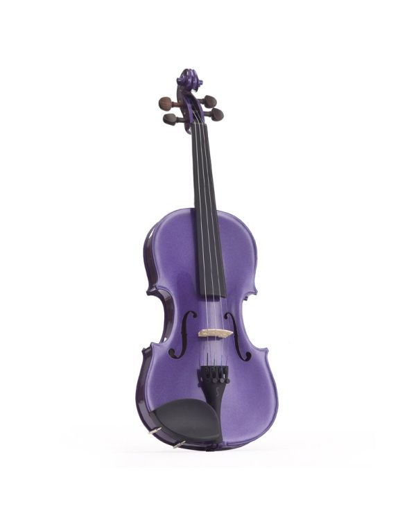 Stentor Harlequin 4/4 Violin Outfit, Light Purple