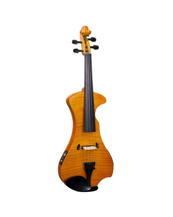 Hidersine Electric Violin Outfit - Flamed Maple Amber