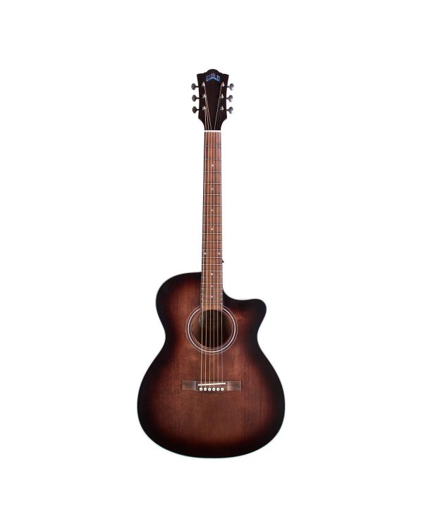 Guild OM-240CE Electro Acoustic Guitar, Antique Charcoal Burst