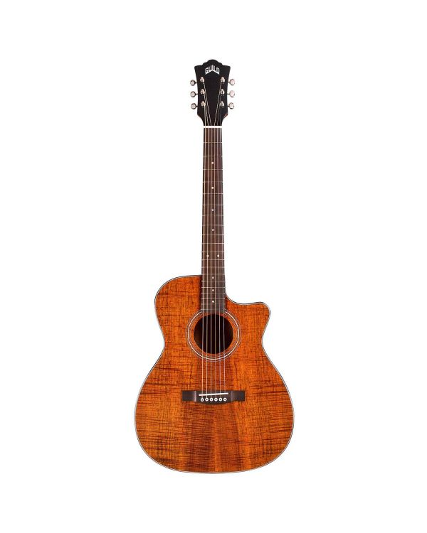 Guild OM-260CE Deluxe Blackwood Electro Acoustic, Natural