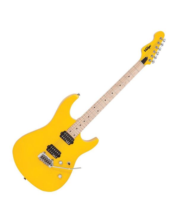 Vintage V6M24 Electric Guitar, Daytona Yellow
