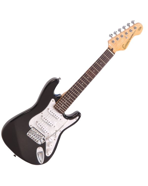 Encore E375 3/4 Electric Guitar- Gloss Black