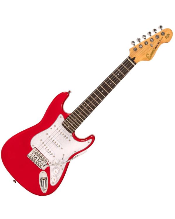 Encore 3/4 Electric Guitar, Gloss Red