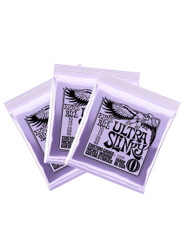 Ernie Ball Ultra Slinky 10-48 (3 Set Pack)