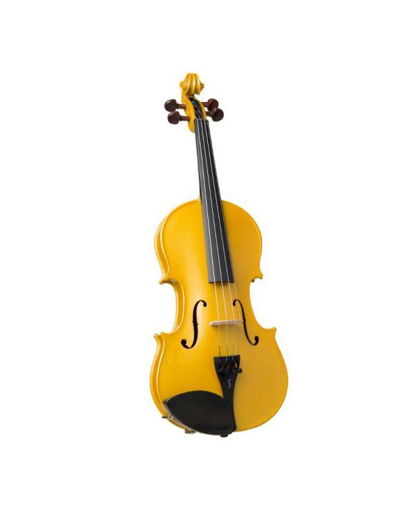 Harlequin 1401AYE Violin Outfit, Yellow 4-4