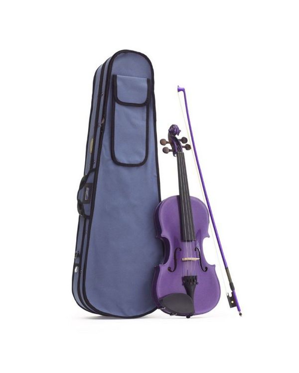Harlequin 1401CPU Violin Outfit, Purple 3-4