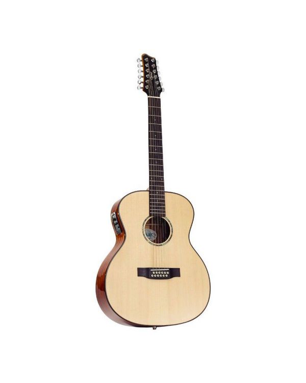 Ozark 12 String Guitar Solid Mahogany-Spruce Electric