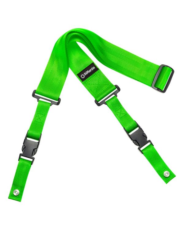 DiMarzio ClipLock Release Strap Neon Green