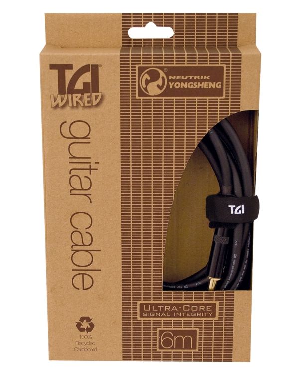 TGI Guitar Cable 3m 10ft Premium Neutrik Connectors