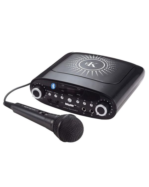 Easy Karaoke Ekg88 Bluetooth Karaoke Machine - Black