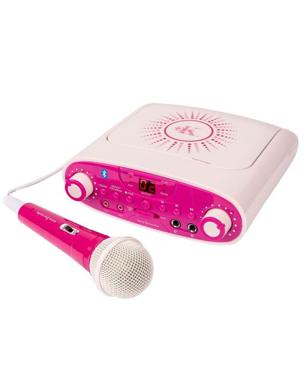 Easy Karaoke Ekg88 Bluetooth Karaoke Machine - Pink