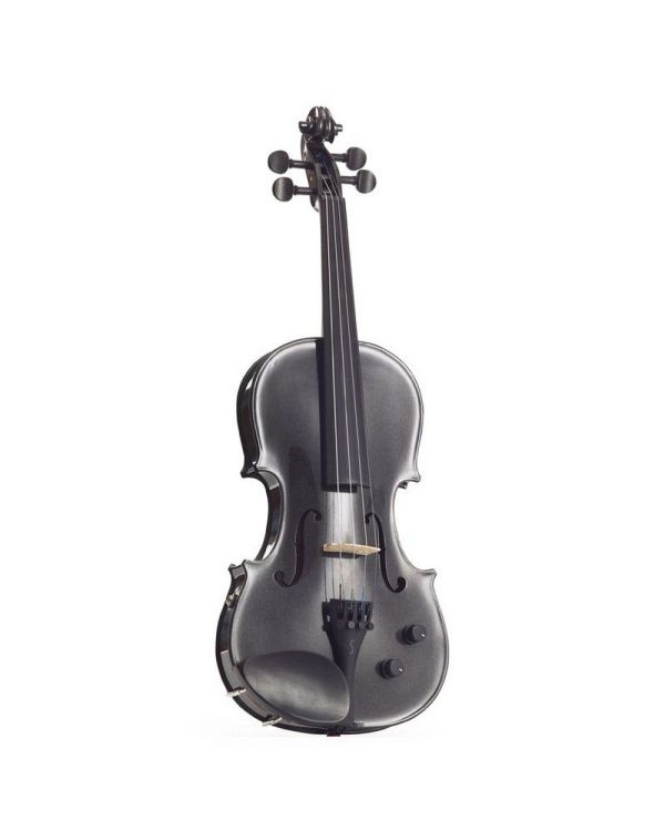 Stentor 1515ABK Harlequin Electric Violin Outfit, Black 4-4