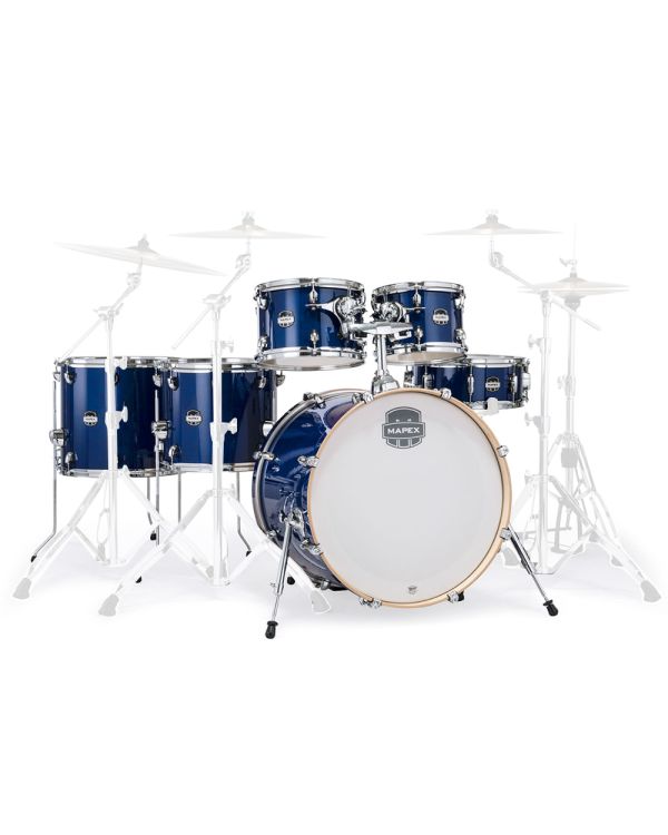 Mapex Mars Maple Shell Pack 6pc Midnight Blue