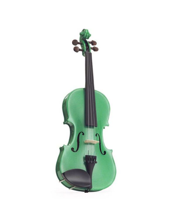 Harlequin 1401FGR Violin Outfit, Sage Green 1-4