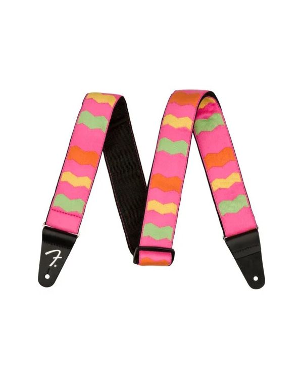 Fender MonoNeon Woven Neon Pink Strap