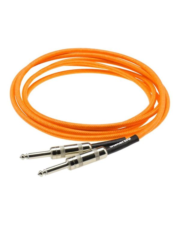 DiMarzio Overbraid Cable 5.5m Orange