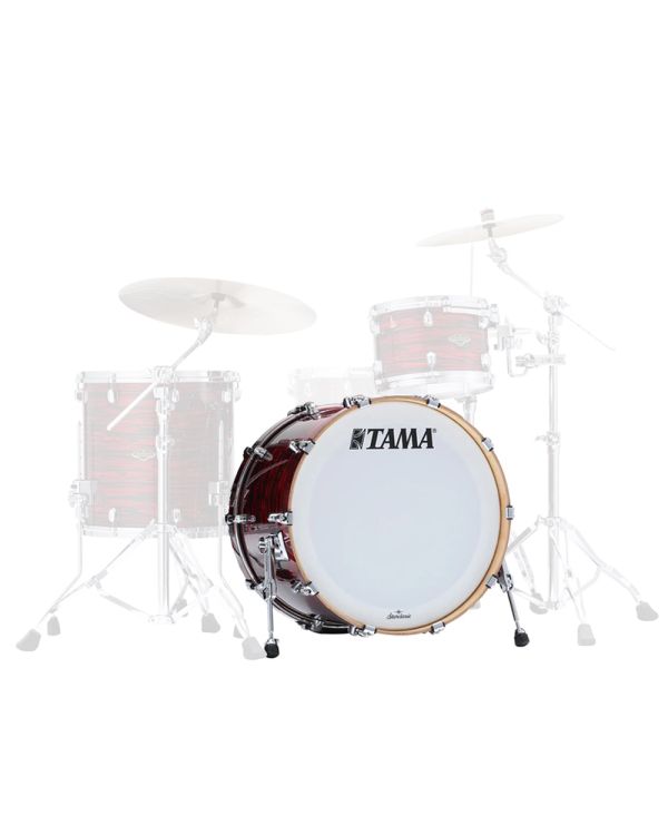 Tama Star Walnut/birch 20 x14 Bass Drum Red Oyster