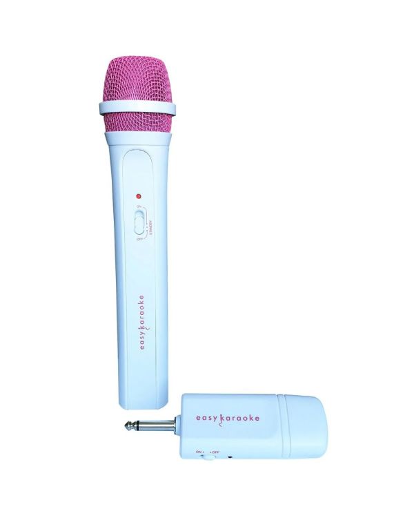 Easy Karaoke Wireless Microphone, Pink