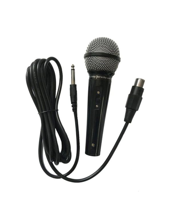 Easy Karaoke Microphone Black
