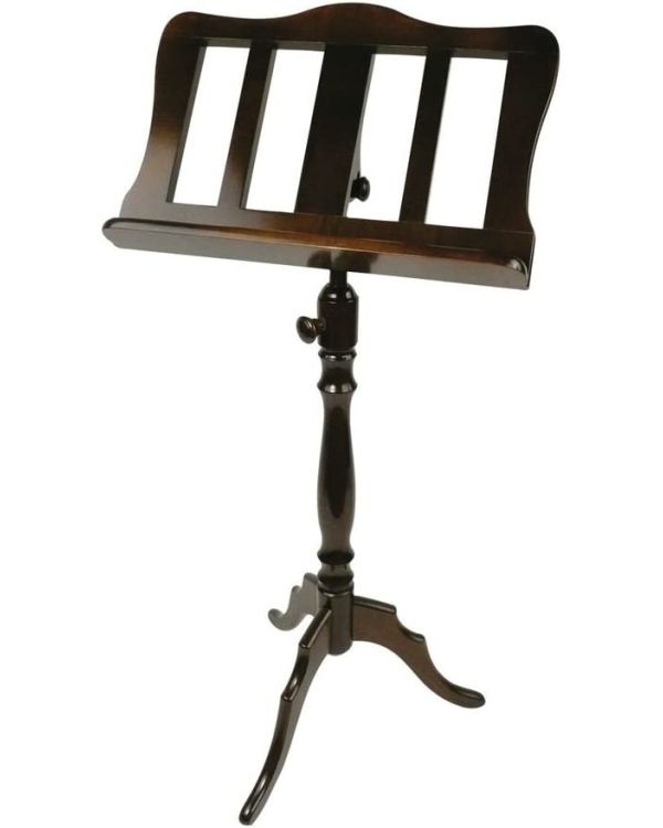 Music Stand Wooden Baroque Mahogany 