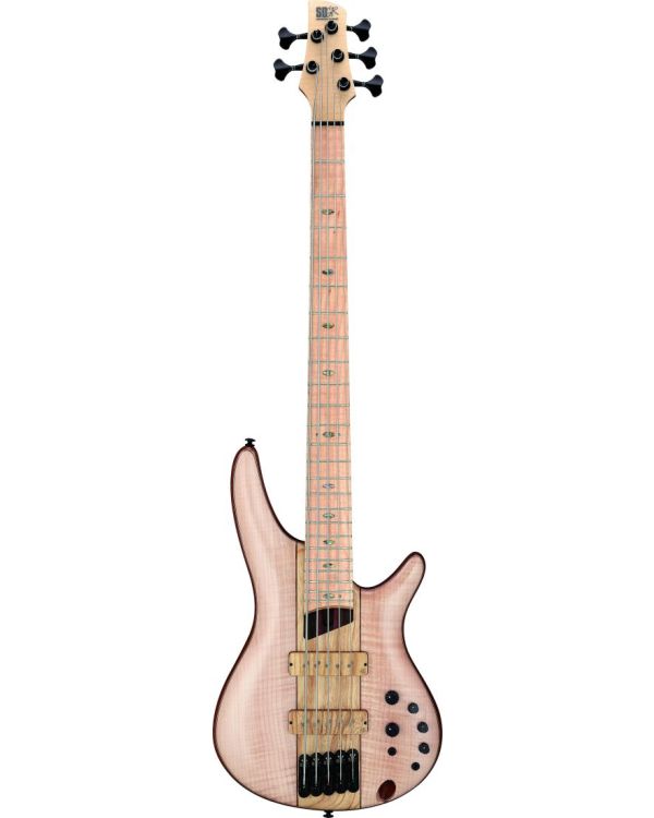 Ibanez SR5FMDX2-NTL 5 String Bass Guitar, Natural Low Gloss