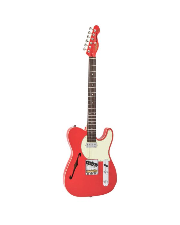 Vintage V72 Electric Guitar Firenza Red