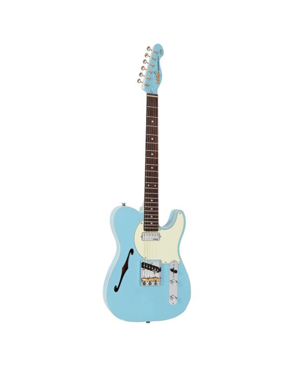 Vintage V72 Electric Guitar Laguna Blue