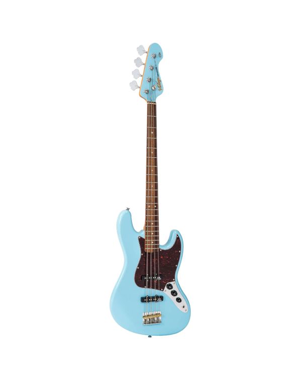 Vintage Vj74 Bass Laguna Blue