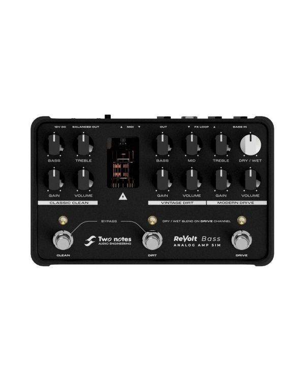 Two Notes ReVolt Bass Amp Simulator Pedal