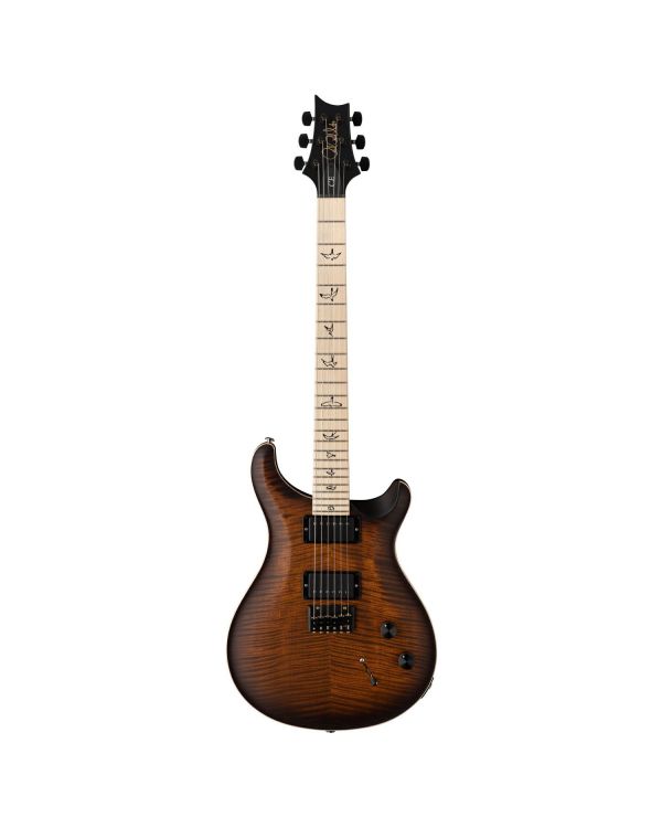 PRS DW CE24 Hardtail Electric Guitar, Burnt Amber Smokeburst