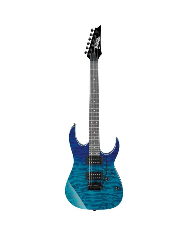 Ibanez GRG120QASP-BGD Electric Guitar, Blue Gradation