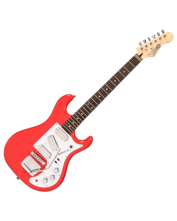 Rapier 33 Electric Guitar, Fiesta Red