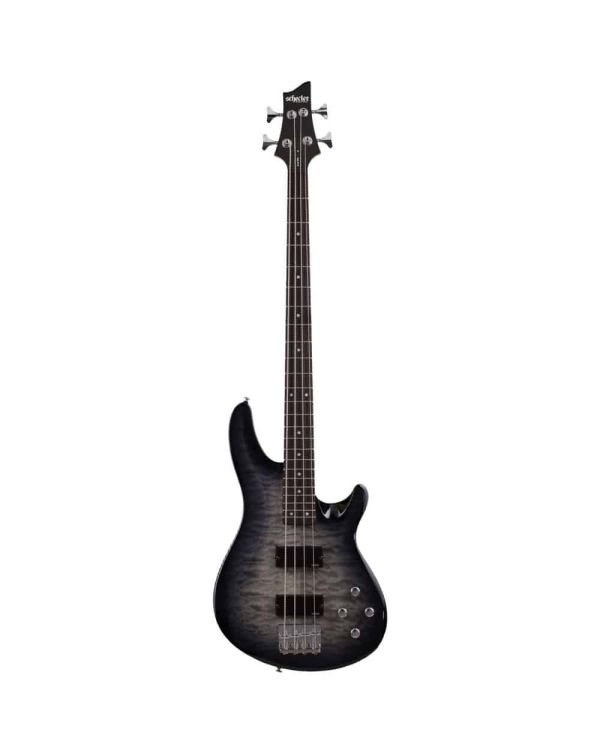 Schecter C-4 Plus Charcoal Burst 4 String Bass Guitar