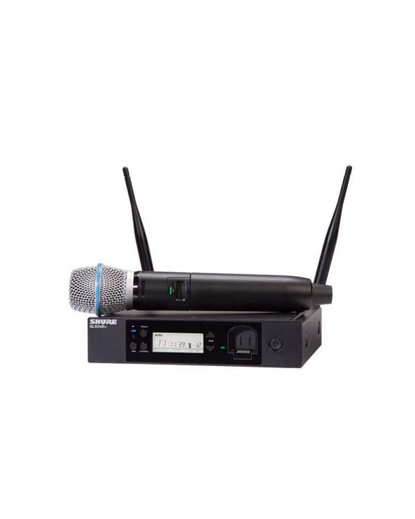 Shure GLXD24R+/B87 Digital Wireless Rack System With Beta87