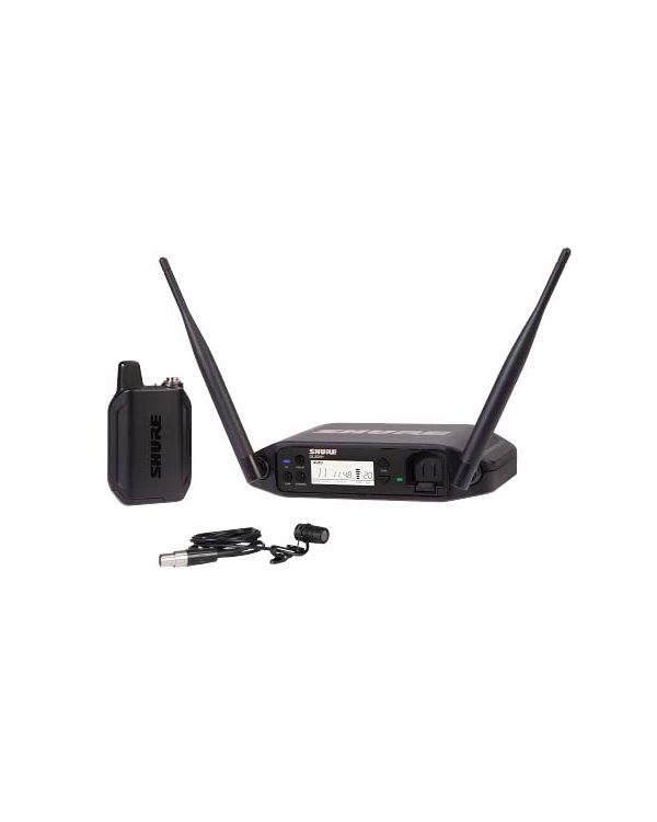 Shure GLXD14+ Digital Wireless Presenter System with WL185 Lavalier Mic and GLXD4+ Receiver