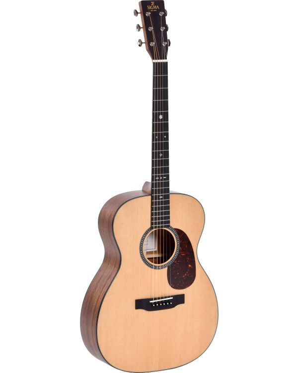 Sigma All-Solid 000 Size - Sitka Spruce Top Mahogany Back & Sides - LR Baggs EAS-VTC - Soft Shell Case