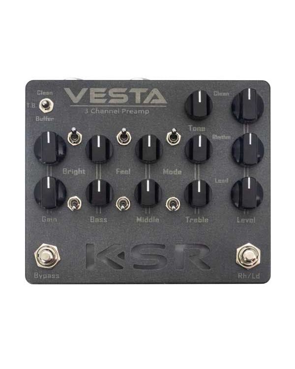 KSR Amplification Vesta 3 Channel 80s/90s PreAmp Pedal