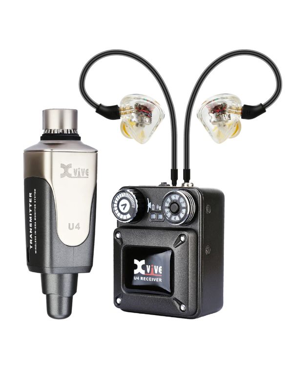 Xvive XU4T9 In-Ear Monitor Wireless System with T9 In-Ear Monitors